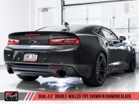 Exhaust AWE Chevrolet Camaro SS Gen6 6.2L Cat-back Resonated Track Edition - 3015-32100 | 3015-33100 | 3015-42090 | 3015-42090